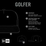 San Antonio Spurs mens san antonio spurs new era black team text golfer snapback hat Collection | Official Spurs Store