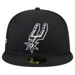 San Antonio Spurs mens san antonio spurs new era black throwback pennant 59fifty fitted hat Collection | Official Spurs Store