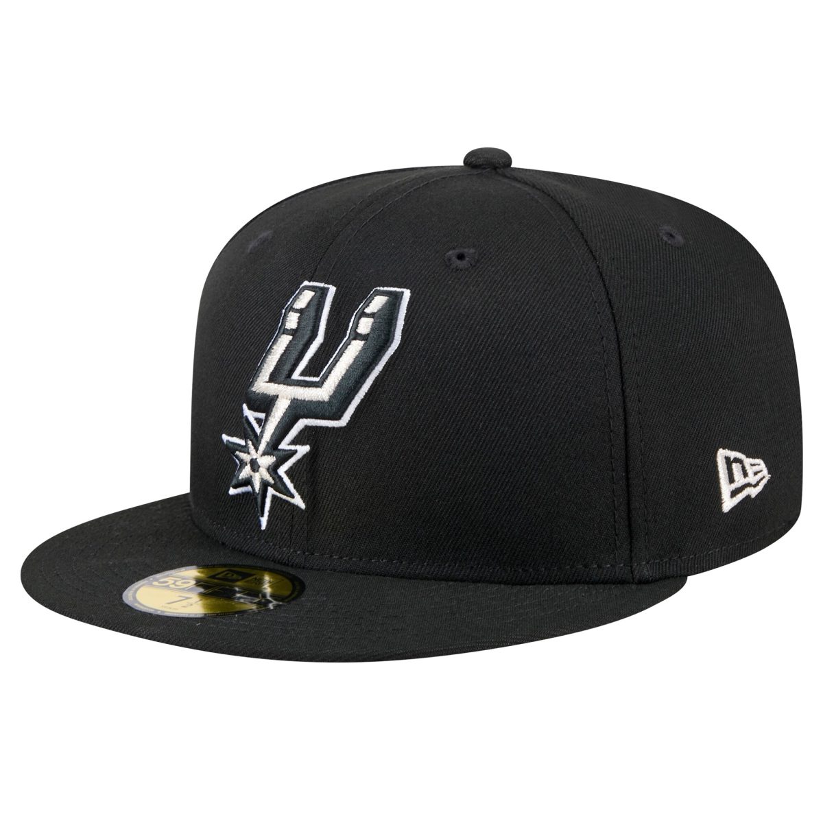 San Antonio Spurs mens san antonio spurs new era black throwback pennant 59fifty fitted hat Collection | Official Spurs Store