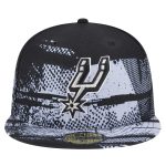 San Antonio Spurs mens san antonio spurs new era black tip-off 59fifty fitted hat Collection | Official Spurs Store