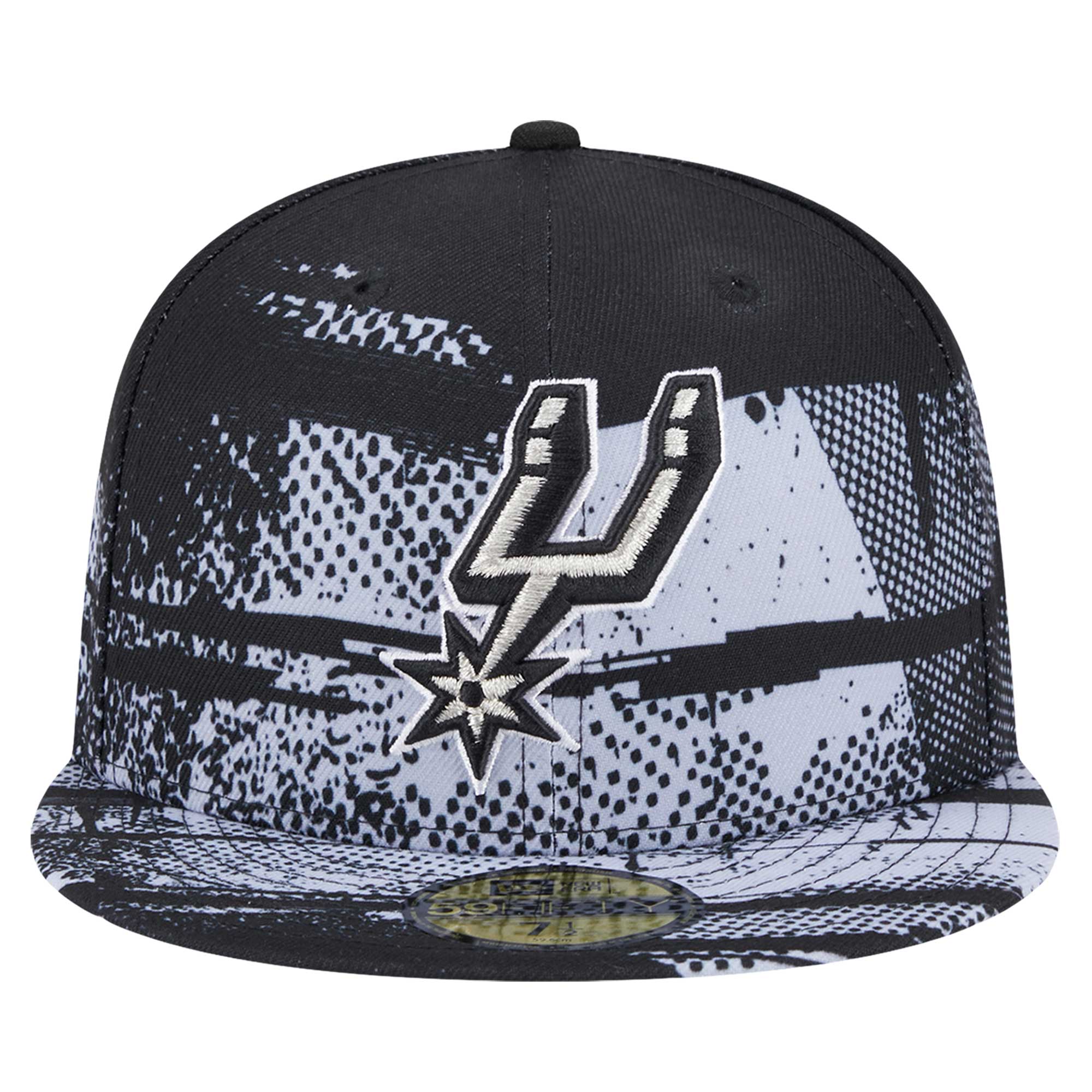 San Antonio Spurs mens san antonio spurs new era black tip-off 59fifty fitted hat Collection | Official Spurs Store