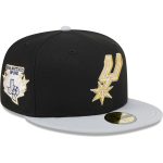 San Antonio Spurs mens san antonio spurs new era blackgray gameday gold pop stars 59fifty fitted hat Collection | Official Spurs Store