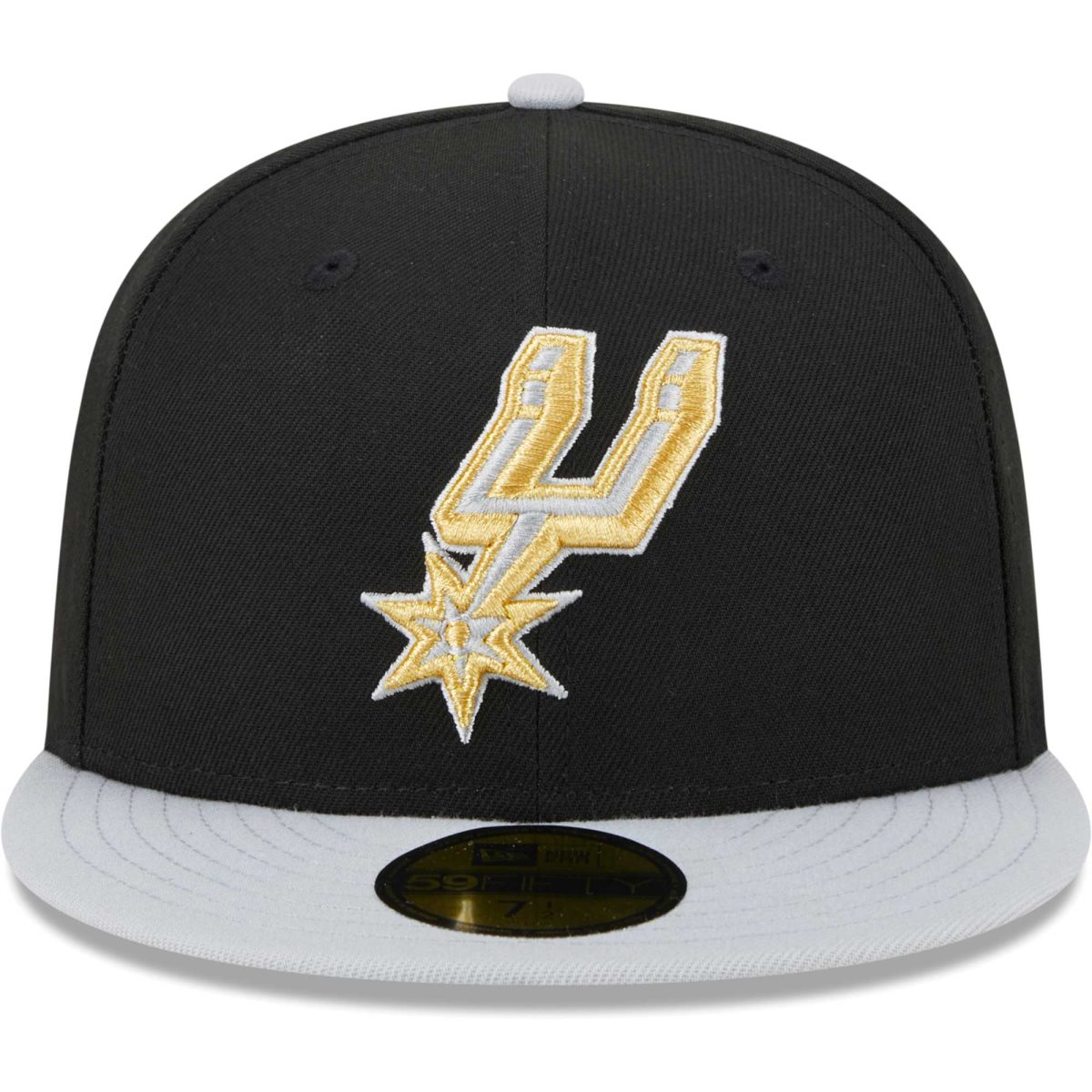 San Antonio Spurs mens san antonio spurs new era blackgray gameday gold pop stars 59fifty fitted hat Collection | Official Spurs Store