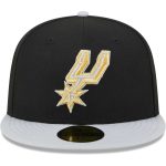 San Antonio Spurs mens san antonio spurs new era blackgray gameday gold pop stars 59fifty fitted hat Collection | Official Spurs Store