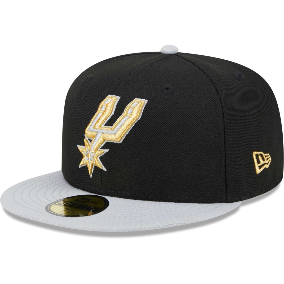 San Antonio Spurs mens san antonio spurs new era blackgray gameday gold pop stars 59fifty fitted hat Collection | Official Spurs Store