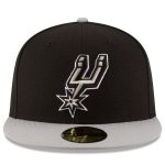 San Antonio Spurs mens san antonio spurs new era blackgray official team color 2tone 59fifty fitted hat Collection | Official Spurs Store