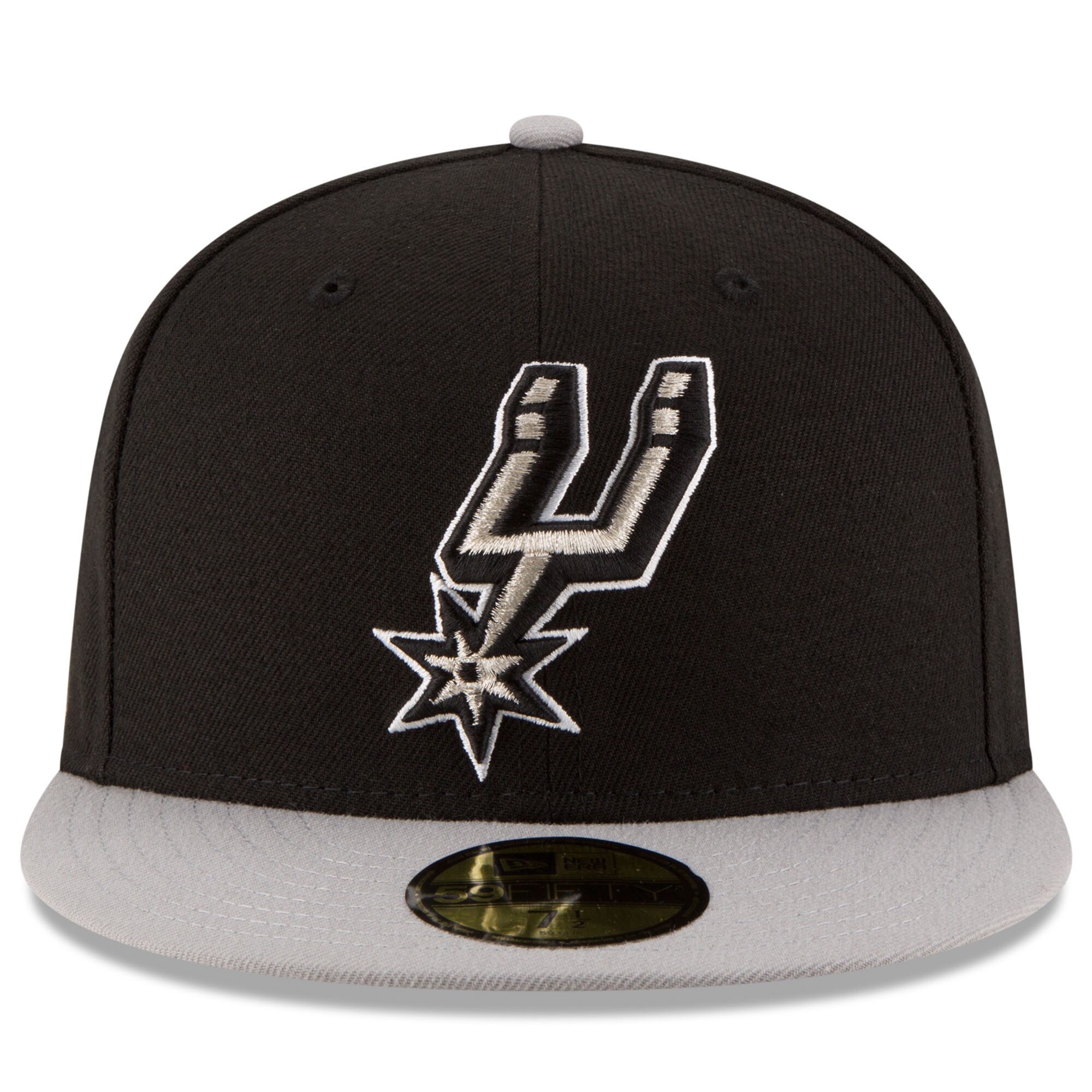 San Antonio Spurs mens san antonio spurs new era blackgray official team color 2tone 59fifty fitted hat Collection | Official Spurs Store