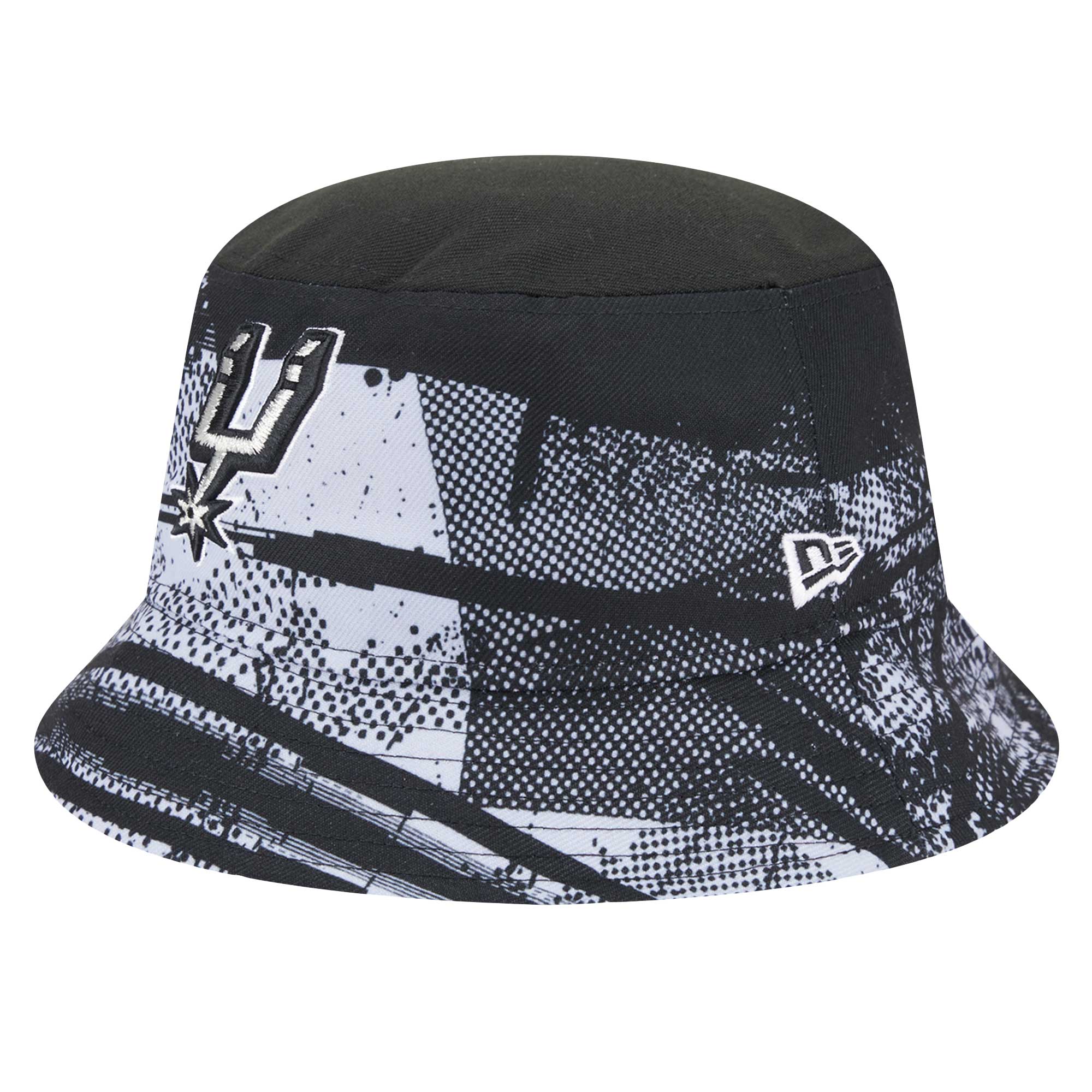 San Antonio Spurs mens san antonio spurs new era blackgray tip-off bucket hat Collection | Official Spurs Store