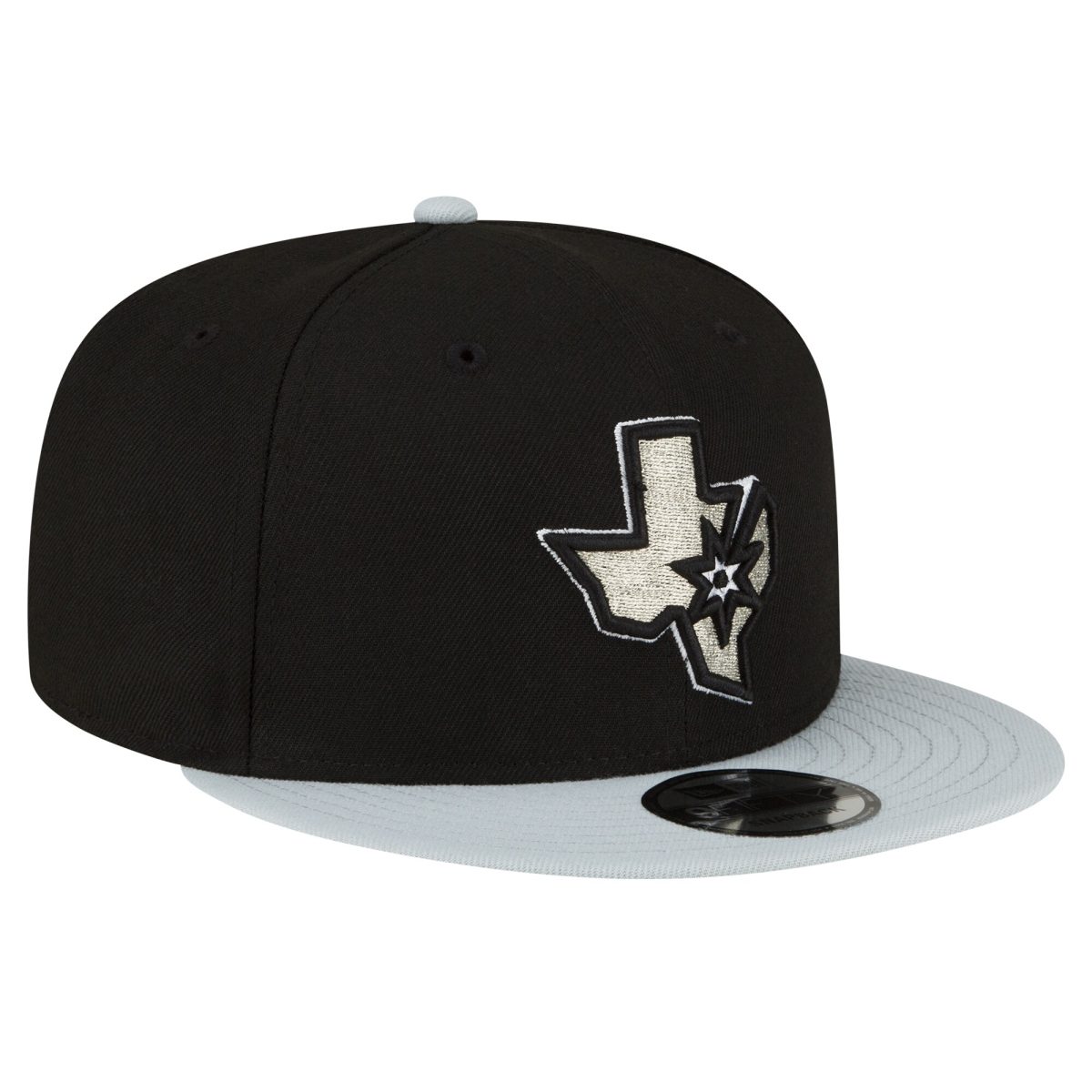 San Antonio Spurs mens san antonio spurs new era blacksilver 2-tone 9fifty snapback hat Collection | Official Spurs Store