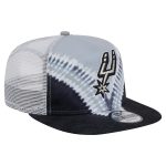 San Antonio Spurs mens san antonio spurs new era blacksilver throwback dye golfer snapback hat Collection | Official Spurs Store