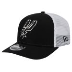 San Antonio Spurs mens san antonio spurs new era blackwhite trucker 9seventy coolera stretch-snap hat Collection | Official Spurs Store