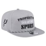 San Antonio Spurs mens san antonio spurs new era gray throwback property of golfer snapback hat Collection | Official Spurs Store