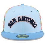 San Antonio Spurs mens san antonio spurs new era light blue 202425 city edition 59fifty fitted hat Collection | Official Spurs Store