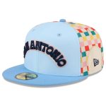 San Antonio Spurs mens san antonio spurs new era light blue 202425 city edition 59fifty fitted hat Collection | Official Spurs Store