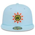 San Antonio Spurs mens san antonio spurs new era light blue 202425 city edition alternate 59fifty fitted hat Collection | Official Spurs Store