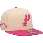 San Antonio Spurs mens san antonio spurs new era orangepink passion mango 59fifty fitted hat Collection | Official Spurs Store