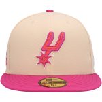 San Antonio Spurs mens san antonio spurs new era orangepink passion mango 59fifty fitted hat Collection | Official Spurs Store