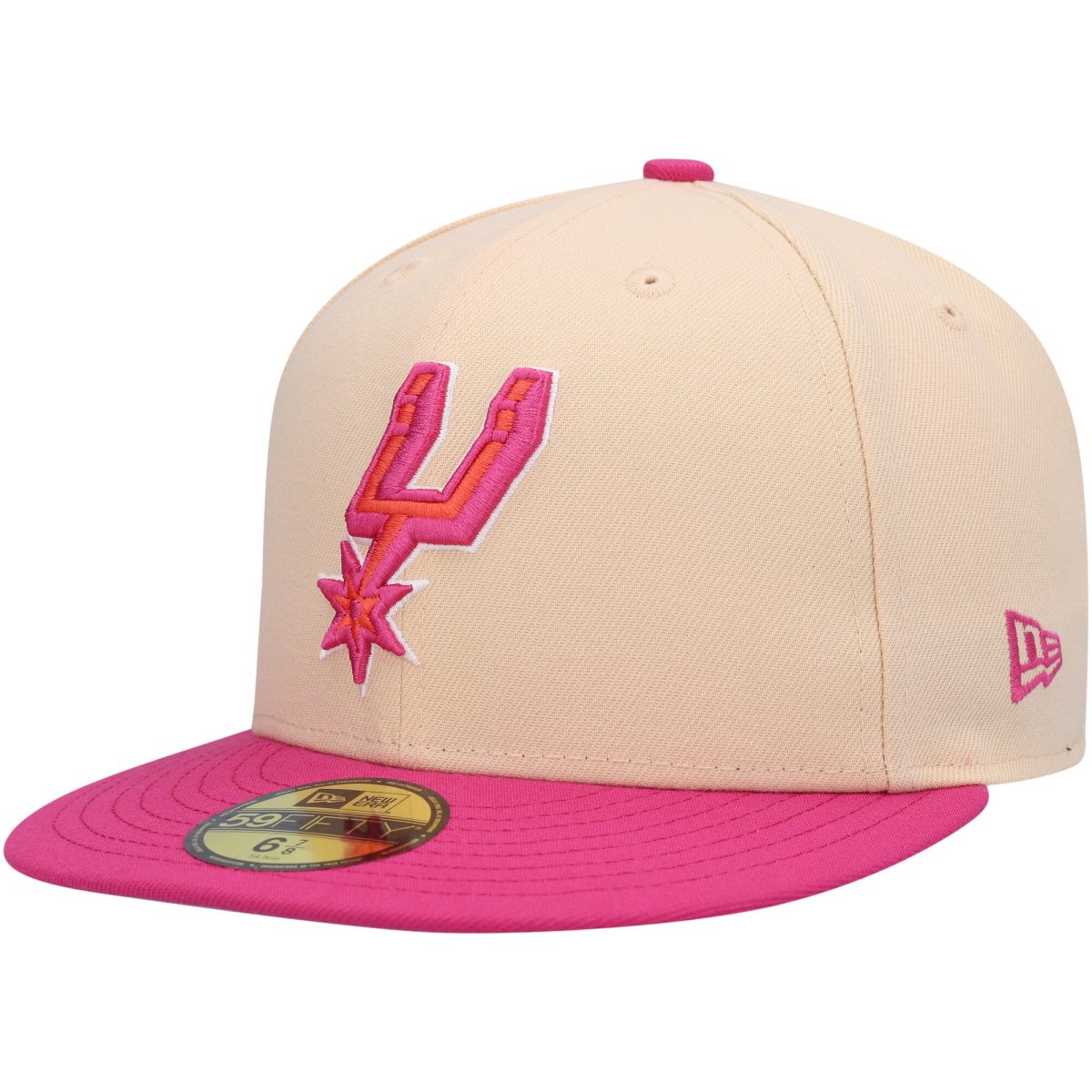 San Antonio Spurs mens san antonio spurs new era orangepink passion mango 59fifty fitted hat Collection | Official Spurs Store