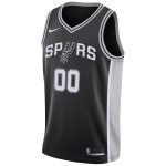 San Antonio Spurs mens san antonio spurs nike black swingman custom jersey – icon edition Collection | Official Spurs Store