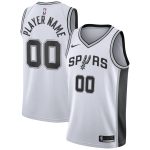 San Antonio Spurs mens san antonio spurs nike white 202021 swingman custom jersey – association edition Collection | Official Spurs Store