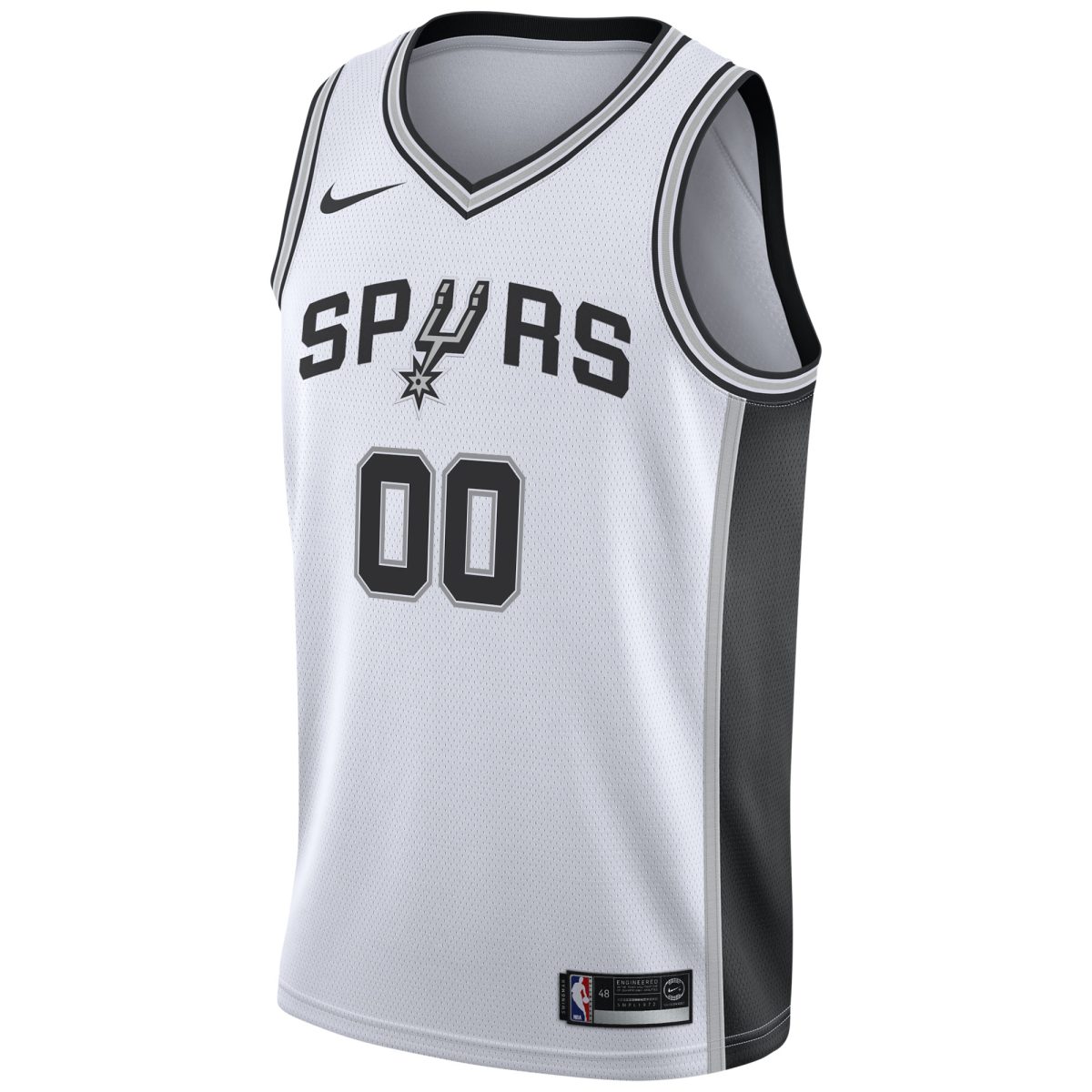 San Antonio Spurs mens san antonio spurs nike white 202021 swingman custom jersey – association edition Collection | Official Spurs Store
