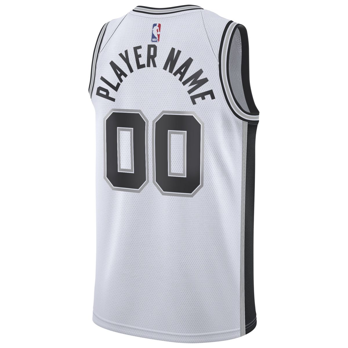 San Antonio Spurs mens san antonio spurs nike white 202021 swingman custom jersey – association edition Collection | Official Spurs Store