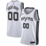 San Antonio Spurs mens san antonio spurs nike white custom swingman jersey – association edition Collection | Official Spurs Store