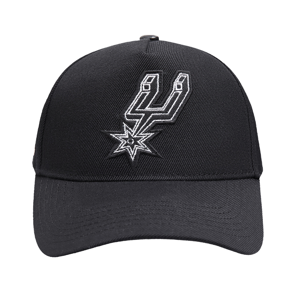 San Antonio Spurs mens san antonio spurs pro standard black paint the city pinch front snapback hat Collection | Official Spurs Store