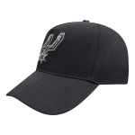 San Antonio Spurs mens san antonio spurs pro standard black paint the city pinch front snapback hat Collection | Official Spurs Store