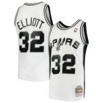 San Antonio Spurs mens san antonio spurs sean elliott mitchell  ness white 199899 hardwood classics swingman jersey Collection | Official Spurs Store