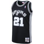 San Antonio Spurs mens san antonio spurs tim duncan mitchell  ness black 199899 big  tall hardwood classics swingman jersey Collection | Official Spurs Store