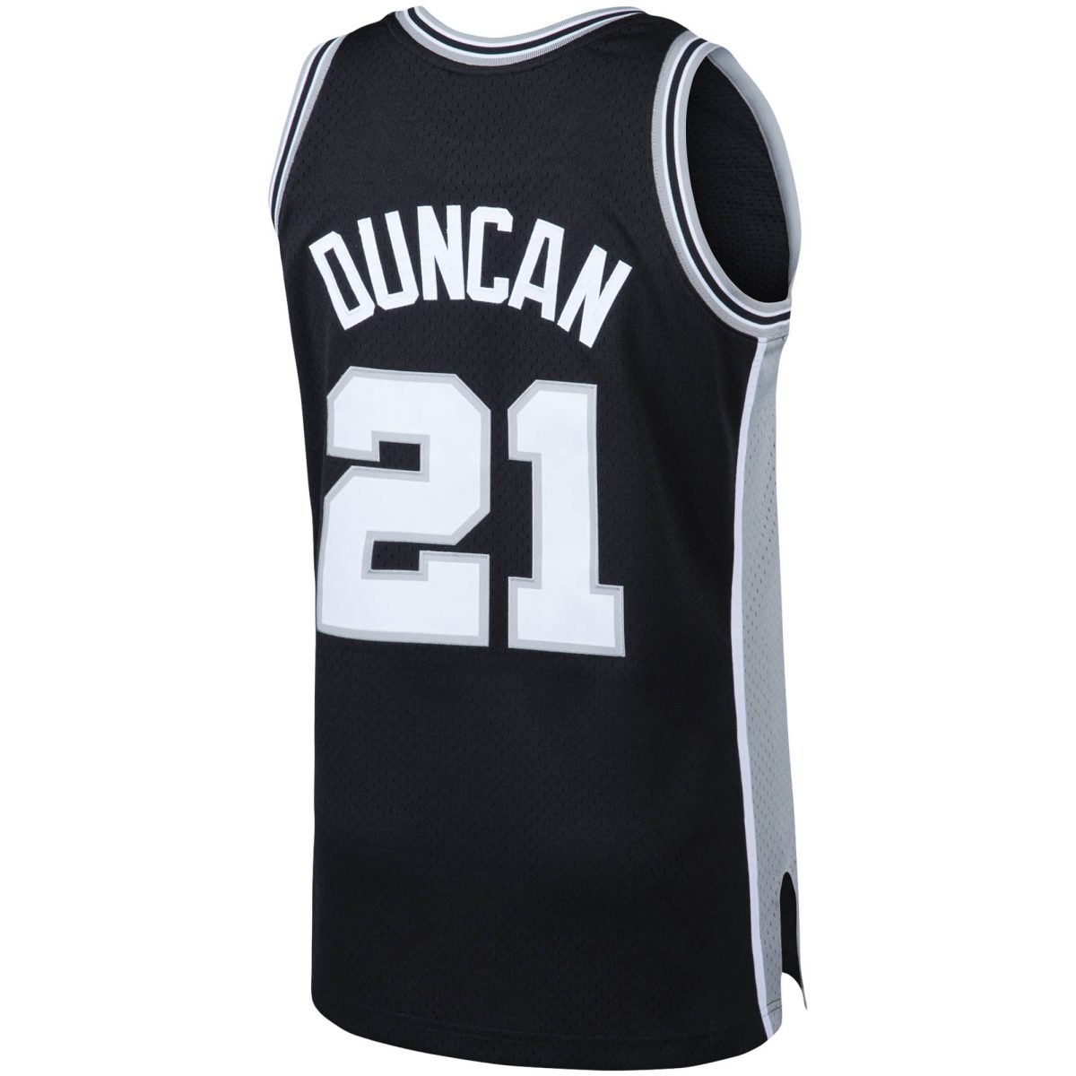 San Antonio Spurs mens san antonio spurs tim duncan mitchell  ness black 199899 big  tall hardwood classics swingman jersey Collection | Official Spurs Store