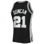 San Antonio Spurs mens san antonio spurs tim duncan mitchell  ness black 199899 hardwood classics nba 75th anniversary diamond swingman jersey Collection | Official Spurs Store