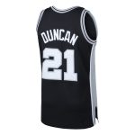 San Antonio Spurs mens san antonio spurs tim duncan mitchell  ness black 199899 hardwood classics swingman jersey Collection | Official Spurs Store