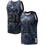 San Antonio Spurs mens san antonio spurs tim duncan mitchell  ness black hardwood classics 199899 tie-dye swingman jersey Collection | Official Spurs Store