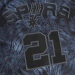 San Antonio Spurs mens san antonio spurs tim duncan mitchell  ness black hardwood classics 199899 tie-dye swingman jersey Collection | Official Spurs Store