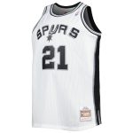 San Antonio Spurs mens san antonio spurs tim duncan mitchell  ness white big  tall hardwood classics 199899 swingman jersey Collection | Official Spurs Store