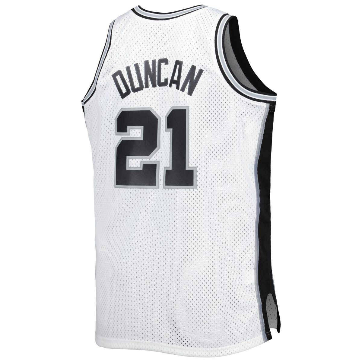 San Antonio Spurs mens san antonio spurs tim duncan mitchell  ness white big  tall hardwood classics 199899 swingman jersey Collection | Official Spurs Store