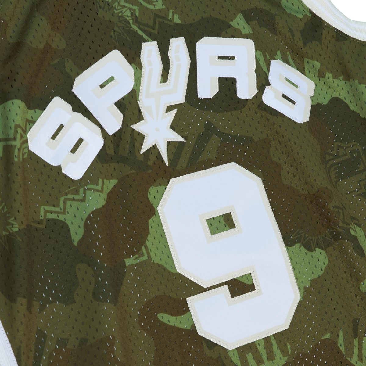 San Antonio Spurs mens san antonio spurs tony parker mitchell  ness camo hardwood classics 200001 ghost green swingman jersey Collection | Official Spurs Store