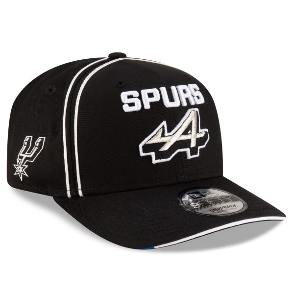 San Antonio Spurs mens san antonio spurs x alpine new era black 9fifty snapback hat Collection | Official Spurs Store