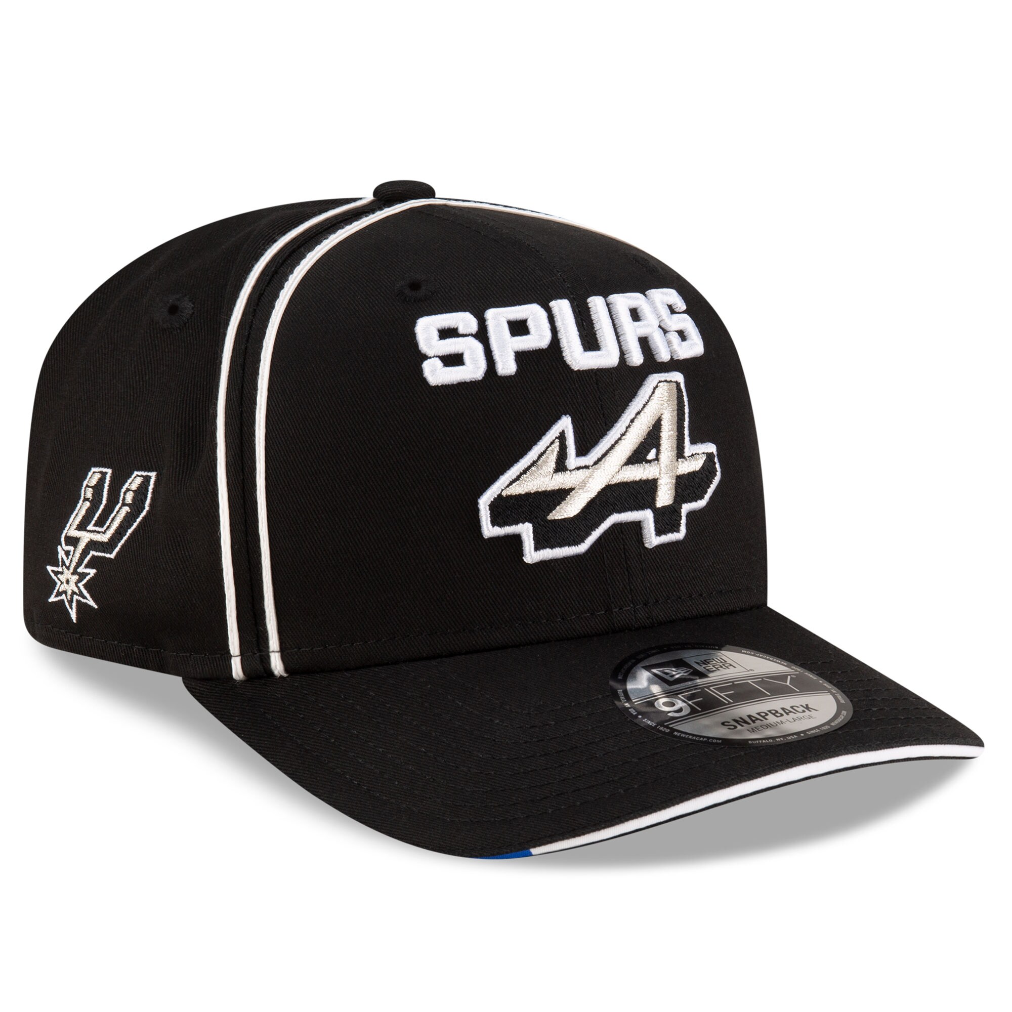San Antonio Spurs mens san antonio spurs x alpine new era black 9fifty snapback hat Collection | Official Spurs Store