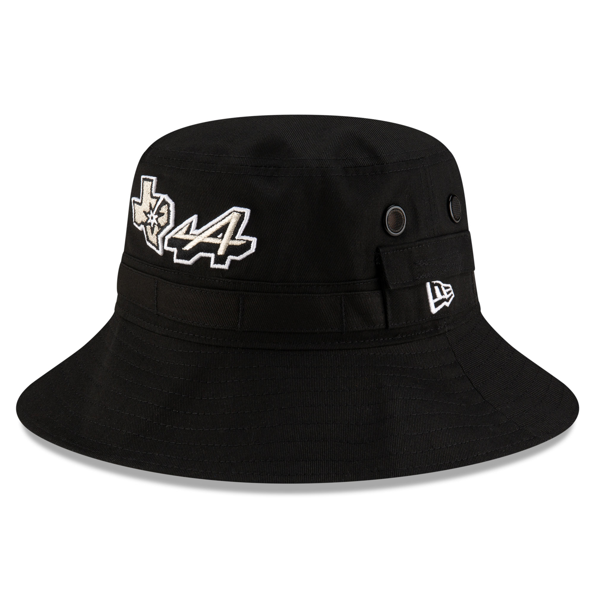 San Antonio Spurs mens san antonio spurs x alpine new era black adventure bucket hat Collection | Official Spurs Store