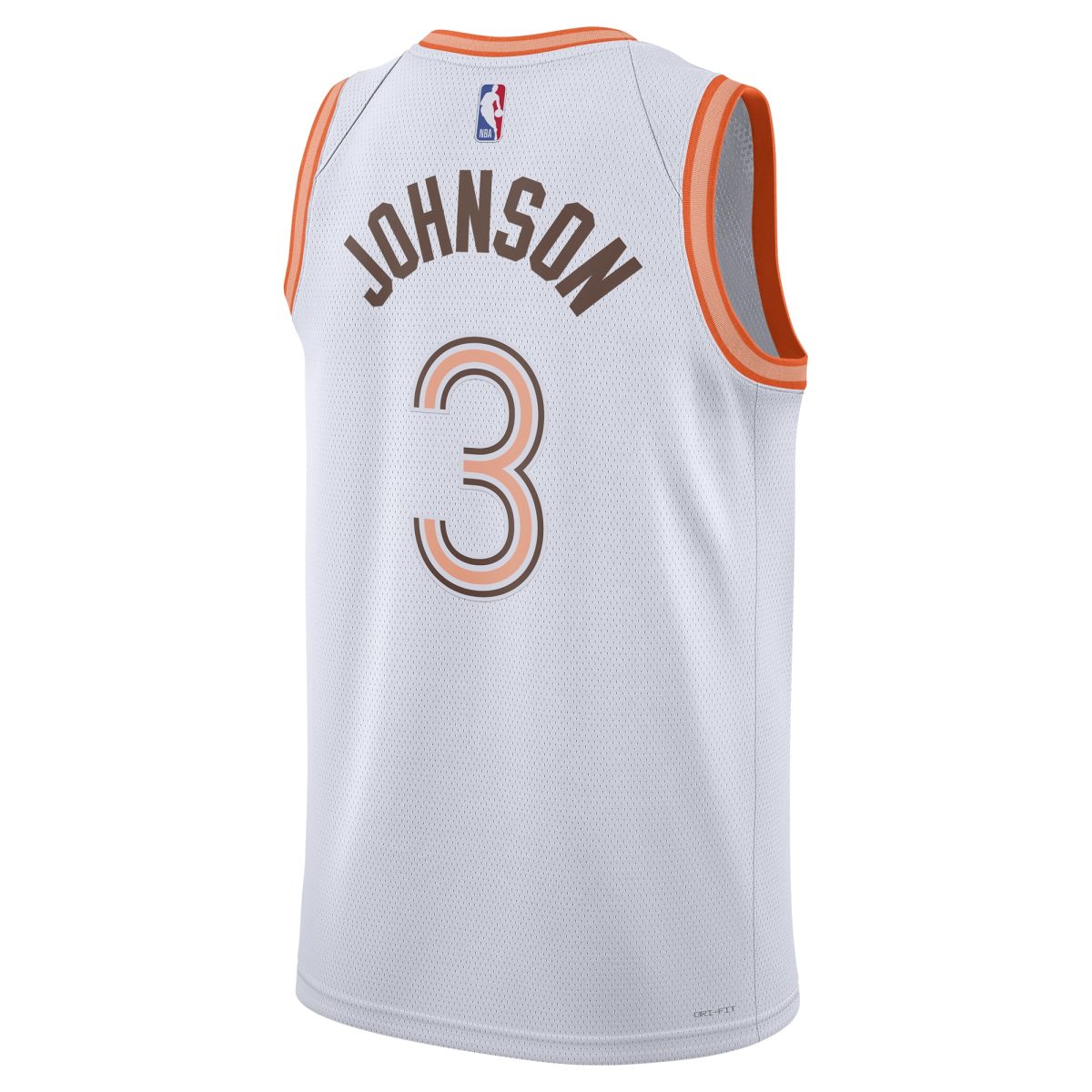 San Antonio Spurs unisex san antonio spurs keldon johnson nike white 202324 swingman jersey – city edition Collection | Official Spurs Store