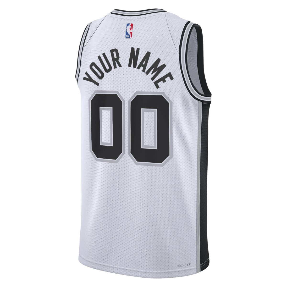 San Antonio Spurs unisex san antonio spurs nike white swingman custom jersey – association edition Collection | Official Spurs Store