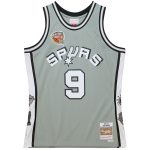 San Antonio Spurs unisex san antonio spurs tony parker mitchell  ness gray hall of fame class of 2023 throwback swingman jersey Collection | Official Spurs Store