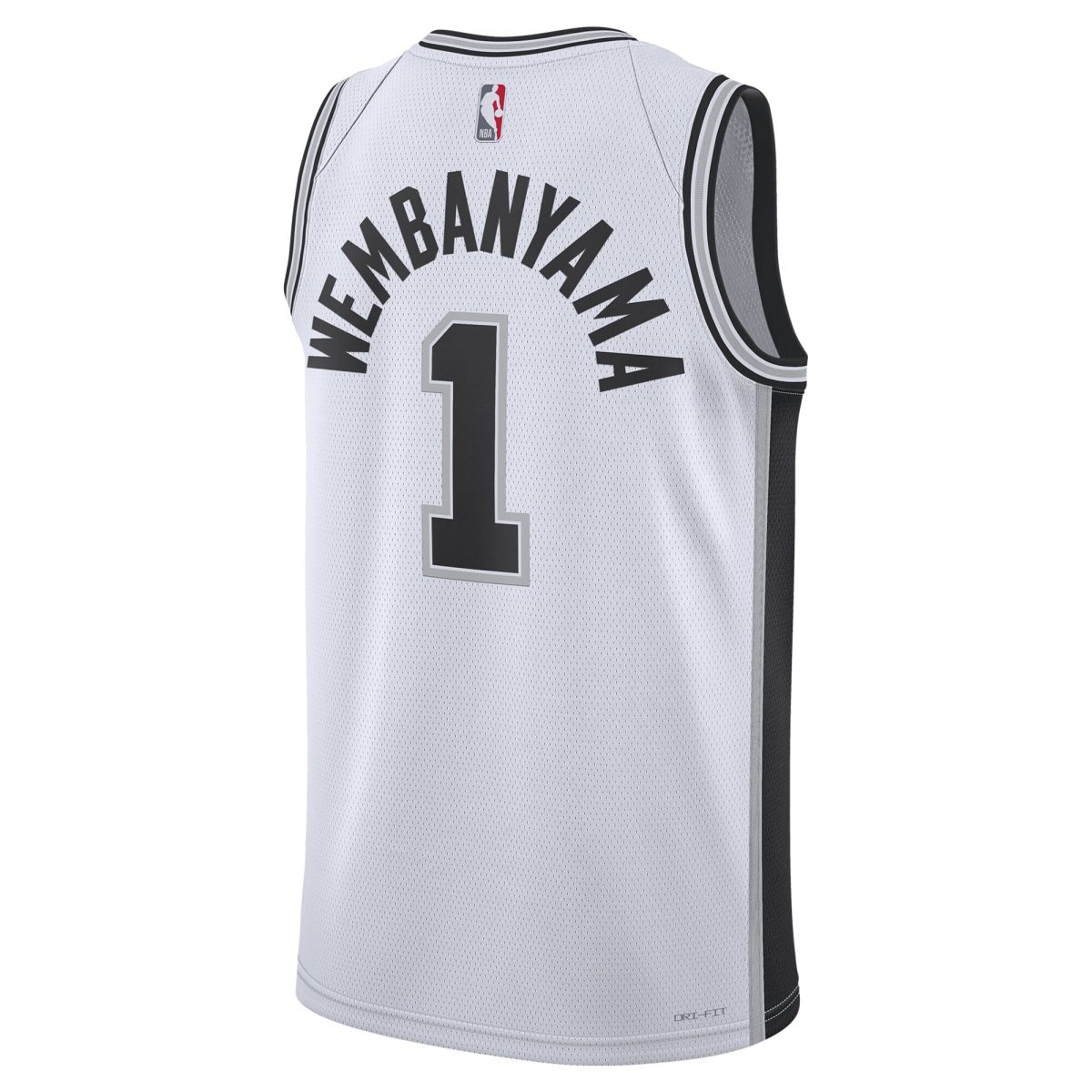 San Antonio Spurs unisex san antonio spurs victor wembanyama nike white swingman jersey – association edition Collection | Official Spurs Store