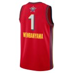 San Antonio Spurs unisex victor wembanyama jordan brand red 2025 nba all-star game swingman player jersey Collection | Official Spurs Store