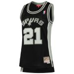San Antonio Spurs womens san antonio spurs tim duncan mitchell  ness black 199899 hardwood classics swingman jersey Collection | Official Spurs Store