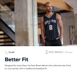 San Antonio Spurs youth san antonio spurs fanatics black fast break custom replica jersey – icon edition Collection | Official Spurs Store