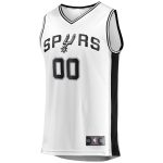 San Antonio Spurs youth san antonio spurs fanatics white fast break replica custom jersey – association edition Collection | Official Spurs Store